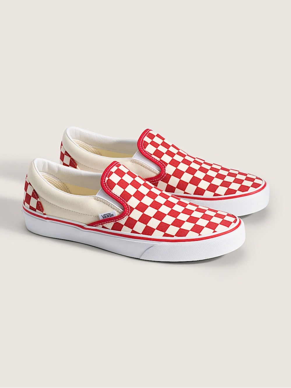 Vans Classic Slip-On - Red Checkered